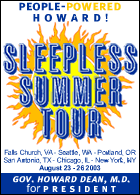Howard Dean's Sleepless Summer Tour